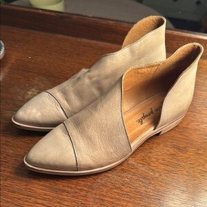 Free People Tan Leather Women's Shoes